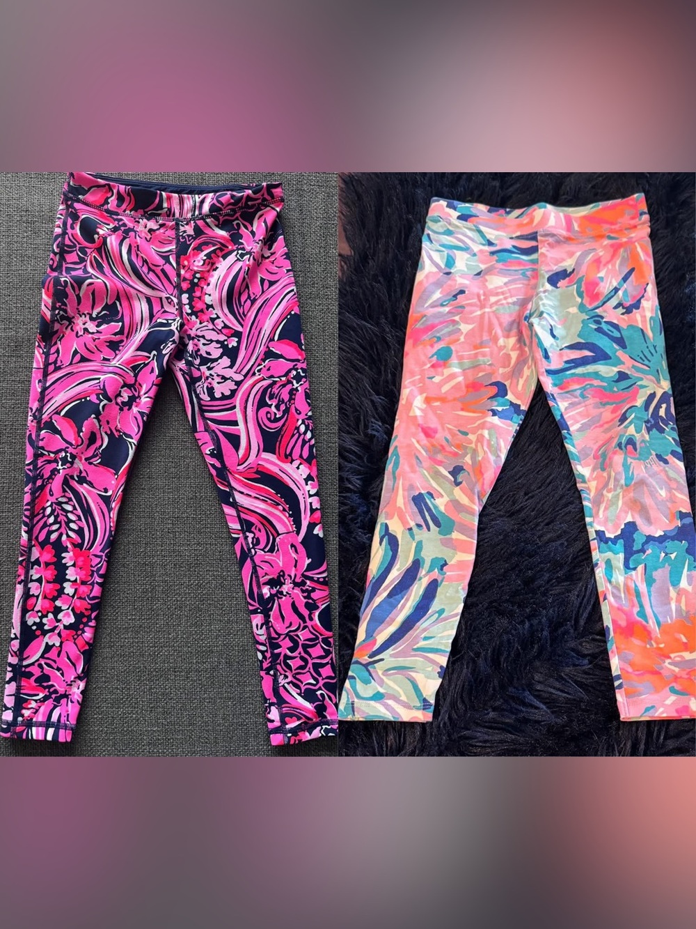 Lilly Pulitzer Kids Leggings - Set of 2
